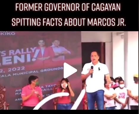 ‘Ni singkong duling wala siyang binigay!’ – Former Cagayan Governor Alvaro Antonio on Bong Bong Marcos After Asking for Relief From Typhoon 2012